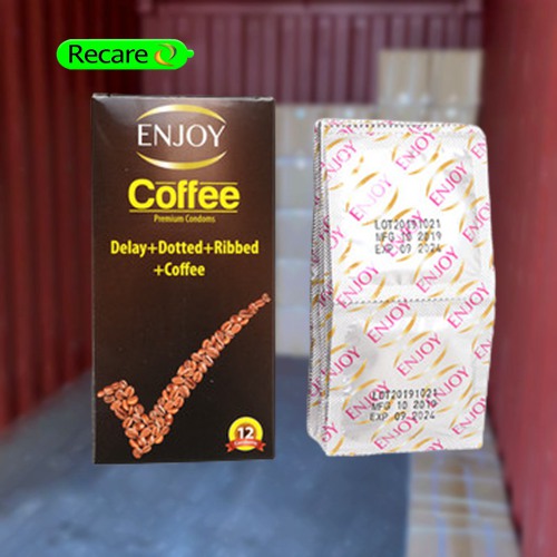 dotted ribbed condom