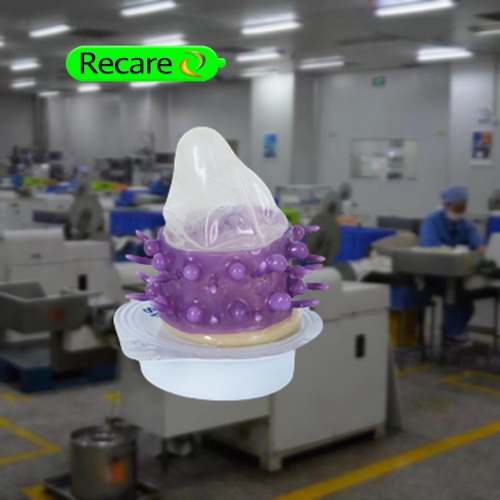 dotted spike condom