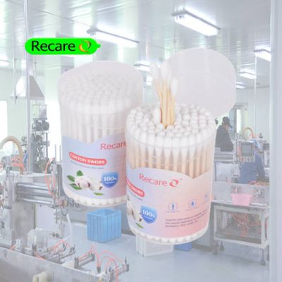 safety cotton buds stick eco friendly cosmetic bud cleaning