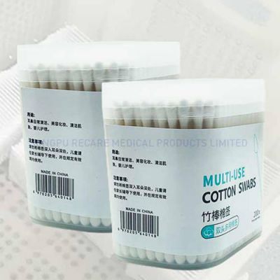 brand of cotton buds ear cleaning baby bamboo stick friendly