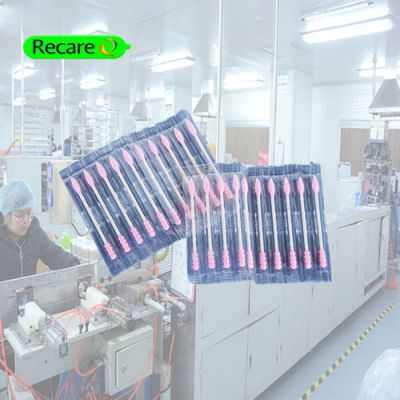 individually wrapped cotton buds ear cleaning plastic safety