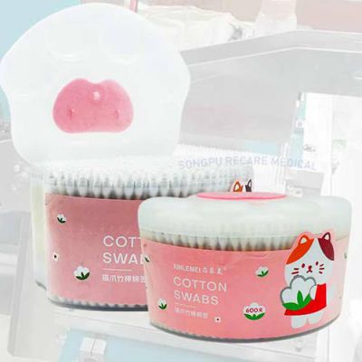 cotton swabs long wooden stick wooden baby safety premier