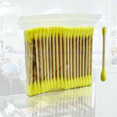 micro cotton buds wooden swabs ear cleaning safety makeup