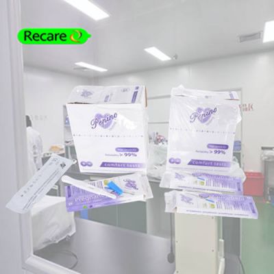 hcg pregnancy midstream oem medical device dipstick quick