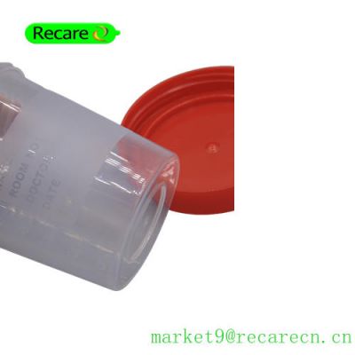 urine cup Disposable with cap for Hospital good quality 
