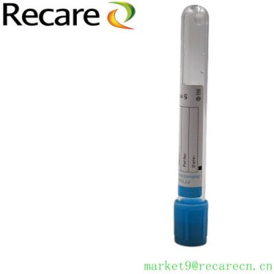 citrate vial PET/GLASS Blood Collection Tube 3.2% on sale