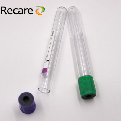 types of blood collection tubes CE ISO Approval PET glass