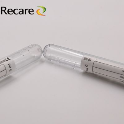 blood sample bottles CE ISO Approval PET glass Disposable