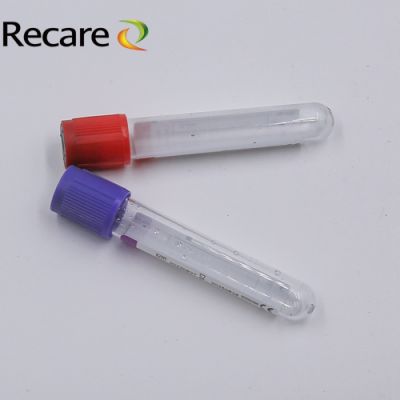 red top tube Disposable PET glass CE ISO Approval on sale